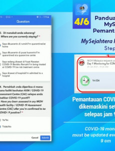 Panduan Penggunaan MySejahtera untuk Pemantauan di Rumah (4)